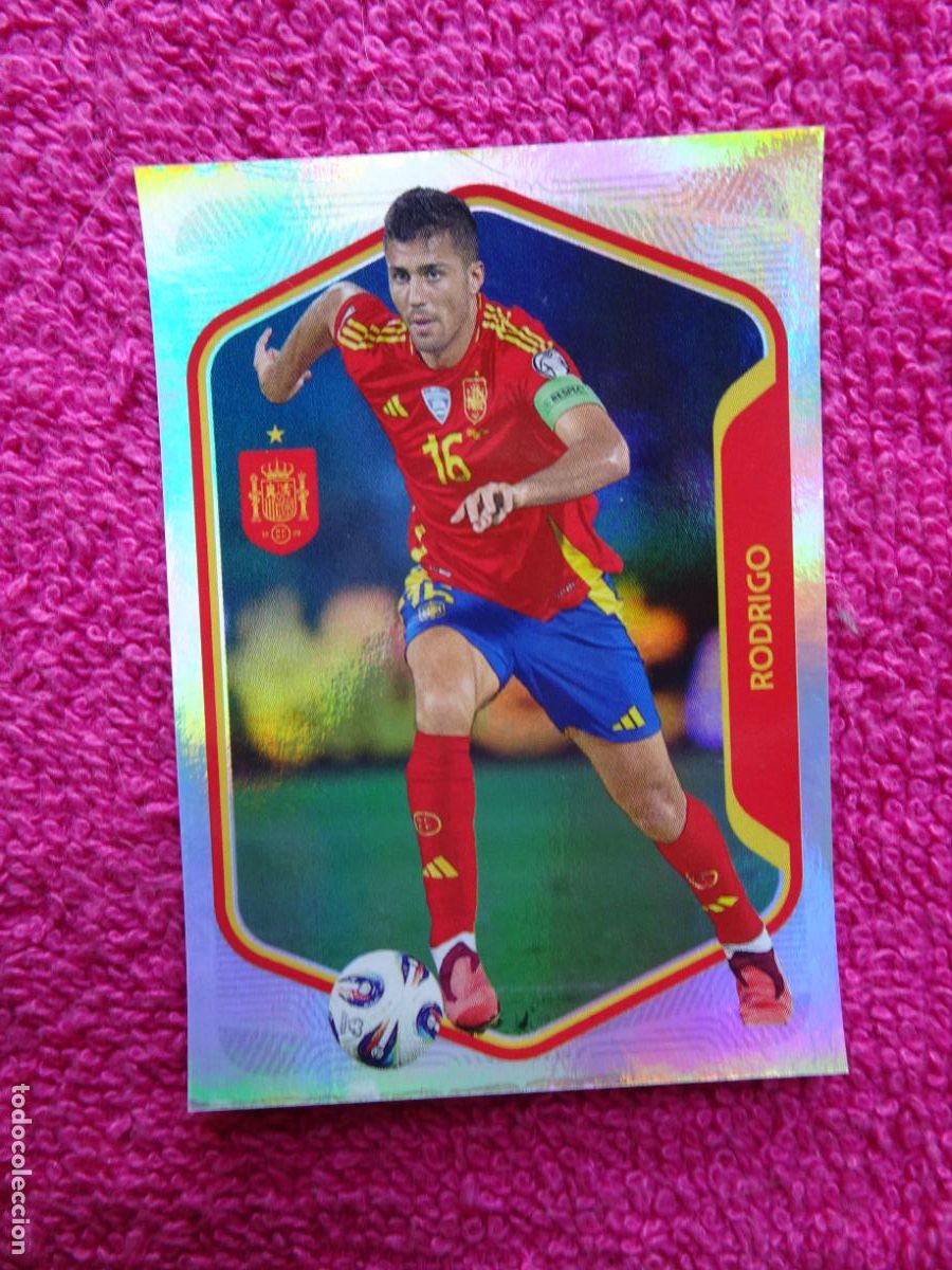 Coleccionismo cromos antiguos: espa&ntilde;a 2026 32 rodrigo selecci&oacute;n espa&ntilde;ola panini carrefour family