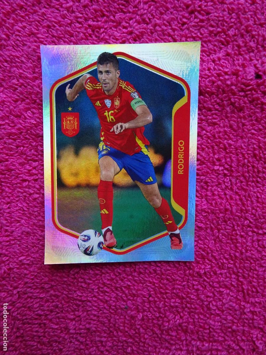 Coleccionismo cromos antiguos: espa&ntilde;a 2026 32 rodrigo selecci&oacute;n espa&ntilde;ola panini carrefour family