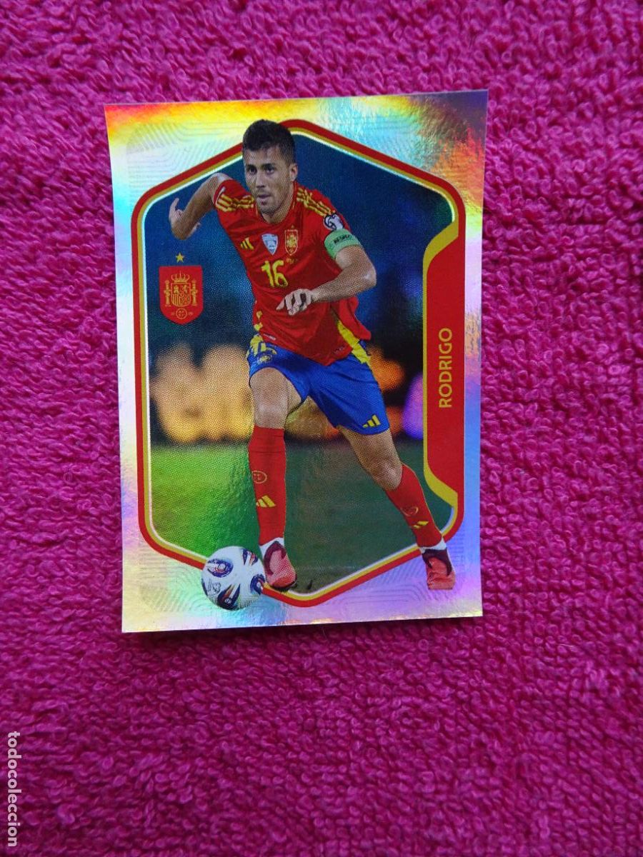 Coleccionismo cromos antiguos: espa&ntilde;a 2026 32 rodrigo selecci&oacute;n espa&ntilde;ola panini carrefour family