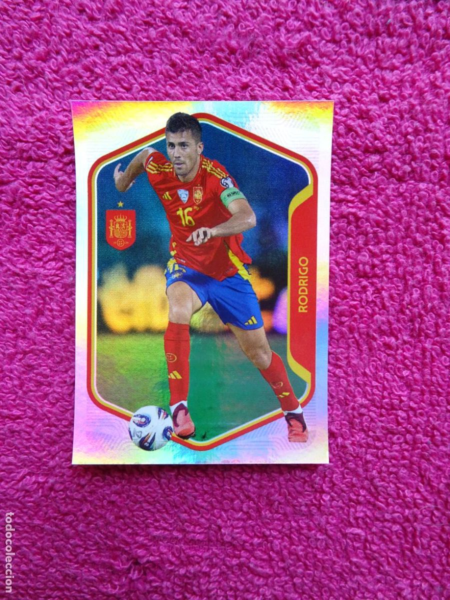 Coleccionismo cromos antiguos: espa&ntilde;a 2026 32 rodrigo selecci&oacute;n espa&ntilde;ola panini carrefour family