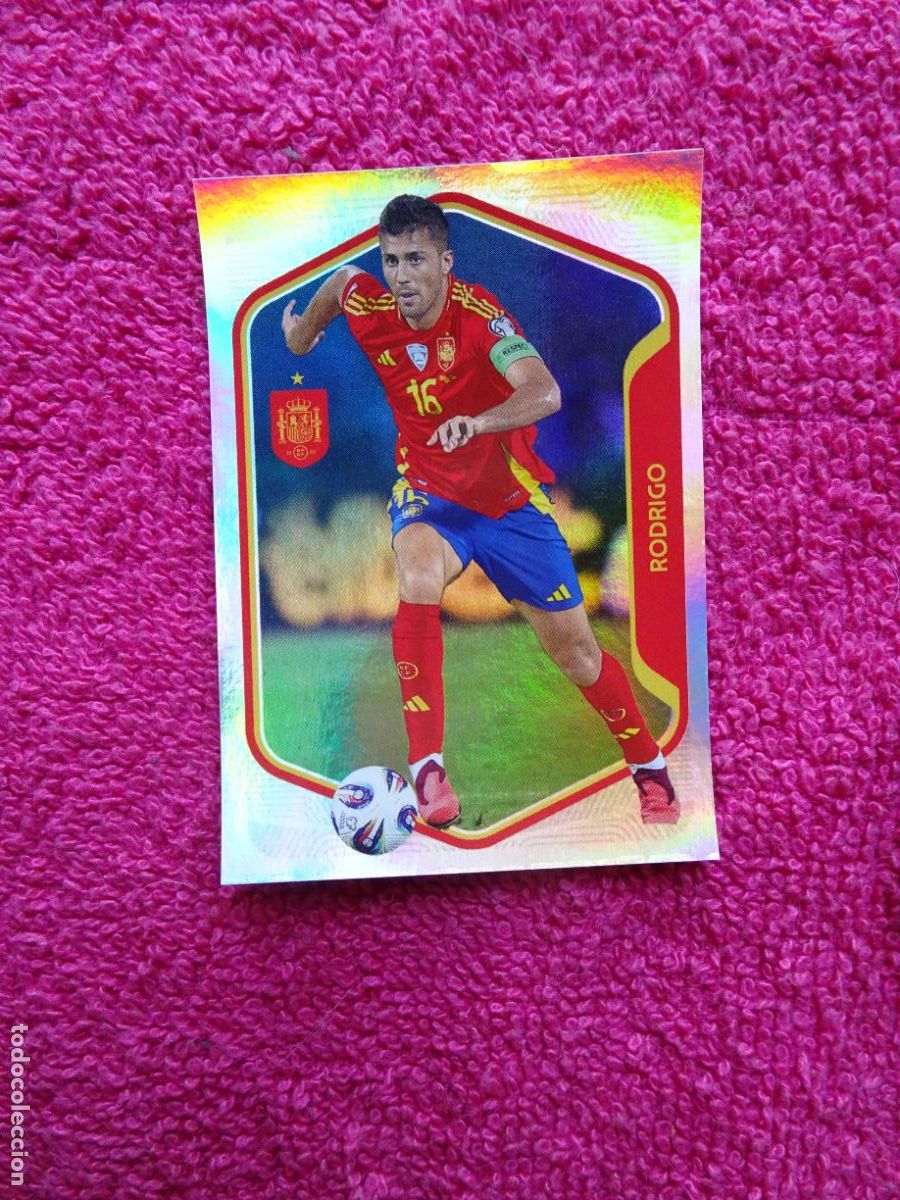 Coleccionismo cromos antiguos: espa&ntilde;a 2026 32 rodrigo selecci&oacute;n espa&ntilde;ola panini carrefour family