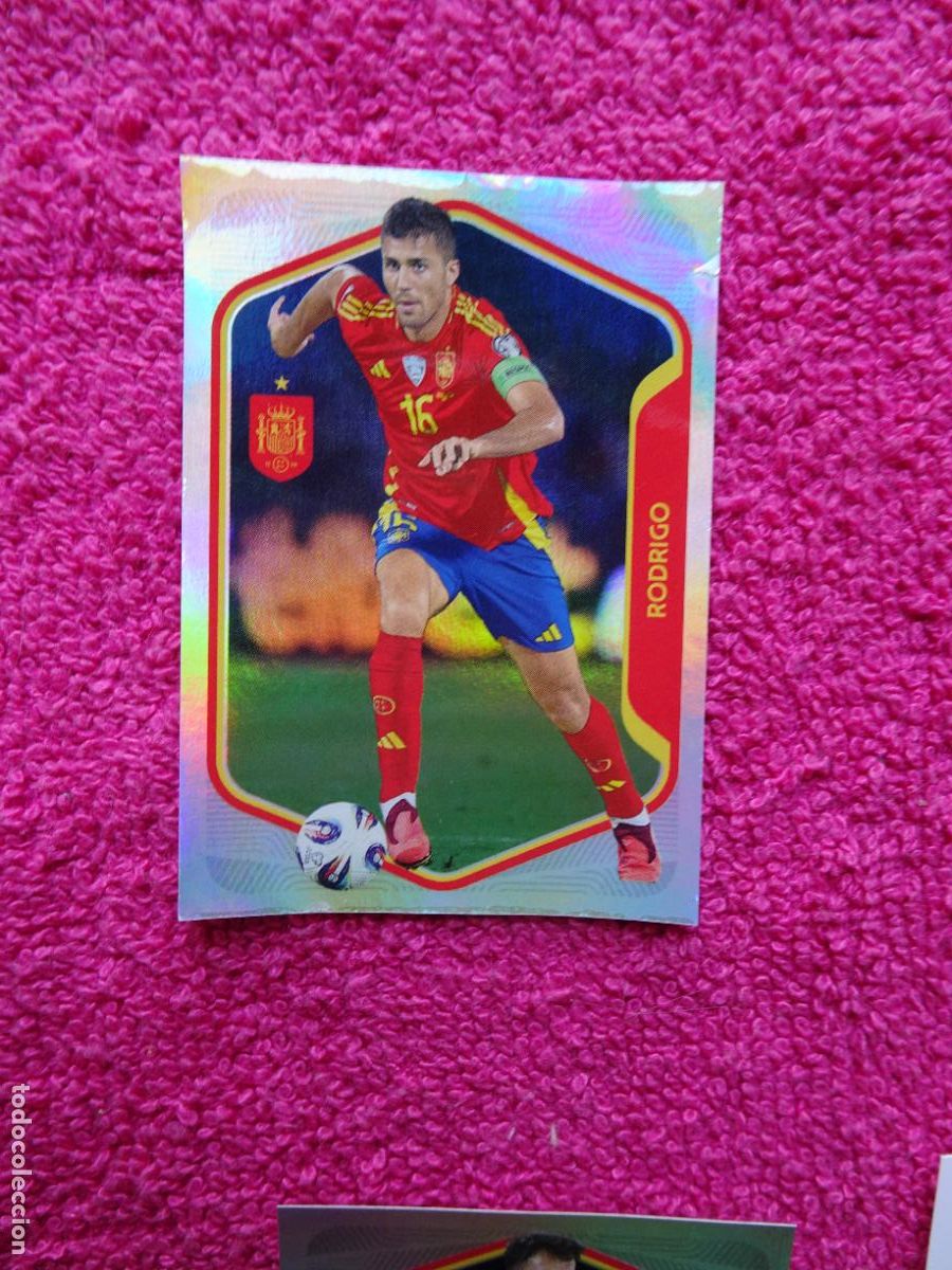 Coleccionismo cromos antiguos: espa&ntilde;a 2026 32 rodrigo selecci&oacute;n espa&ntilde;ola panini carrefour family