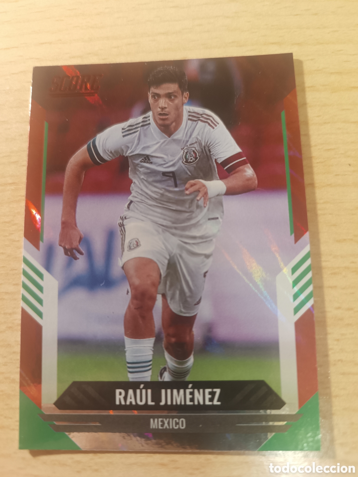 Coleccionismo cromos antiguos: 11 RAUL JIM&Eacute;NEZ MEXICO RED PARALEL FIFA SCORE 2021 2022 PANINI 21 22 PARALELA ROJA