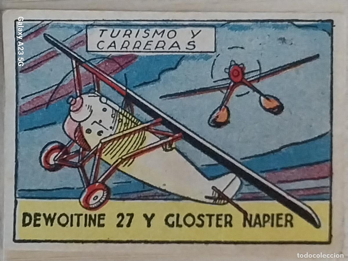 Collectionnisme Cartes &agrave; collectionner anciennes: DESOITINE 27 CROMO A&Ntilde;OS 50 7X5CMS ILUSTRACION AVIACION ED CISNE