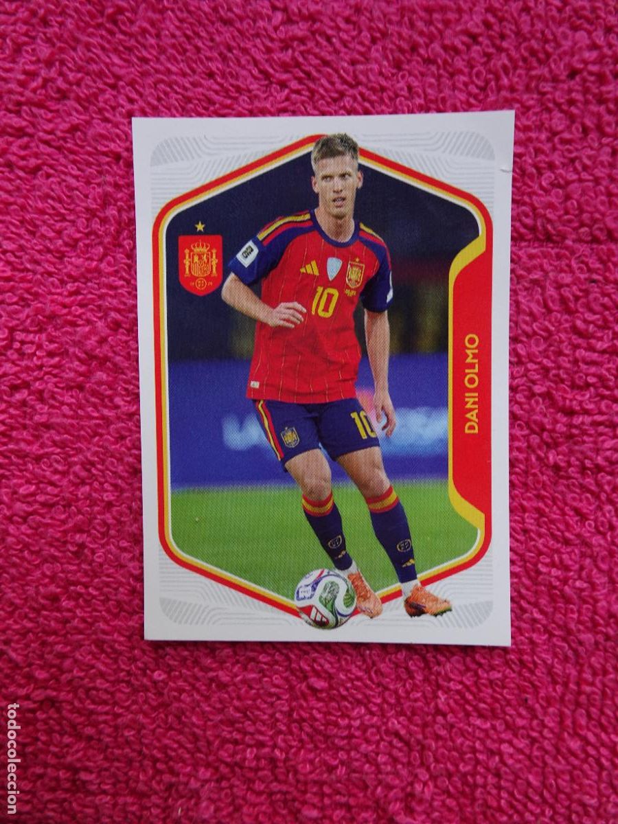 Coleccionismo cromos antiguos: espa&ntilde;a 2026 48 dani olmo selecci&oacute;n espa&ntilde;ola panini carrefour family