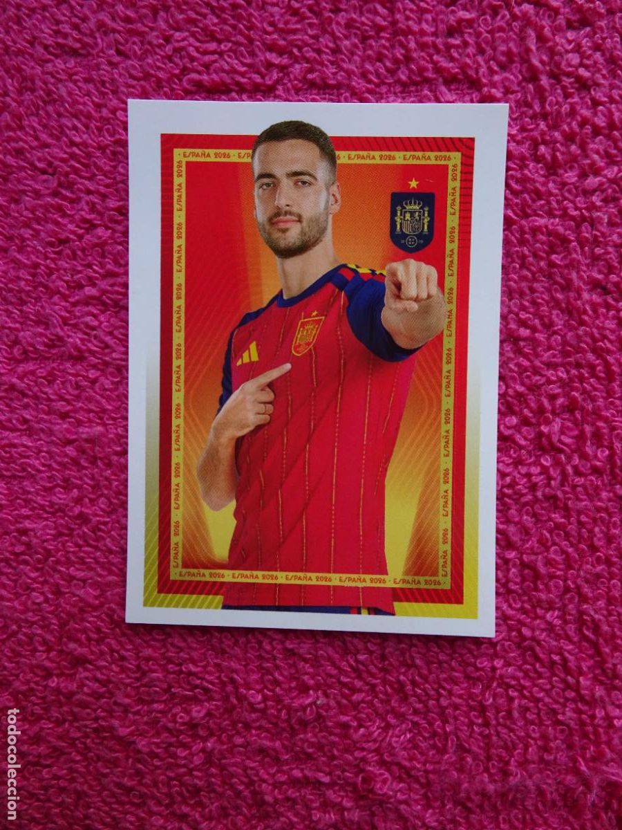 Coleccionismo cromos antiguos: espa&ntilde;a 2026 41 mikel merino selecci&oacute;n espa&ntilde;ola panini carrefour family