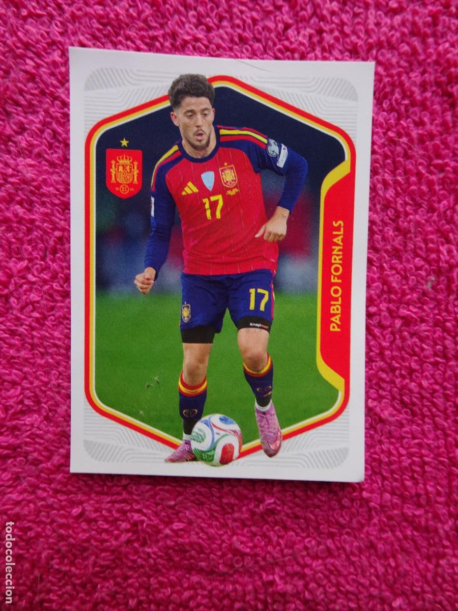 Coleccionismo cromos antiguos: espa&ntilde;a 2026 45 pablo fornals selecci&oacute;n espa&ntilde;ola panini carrefour family