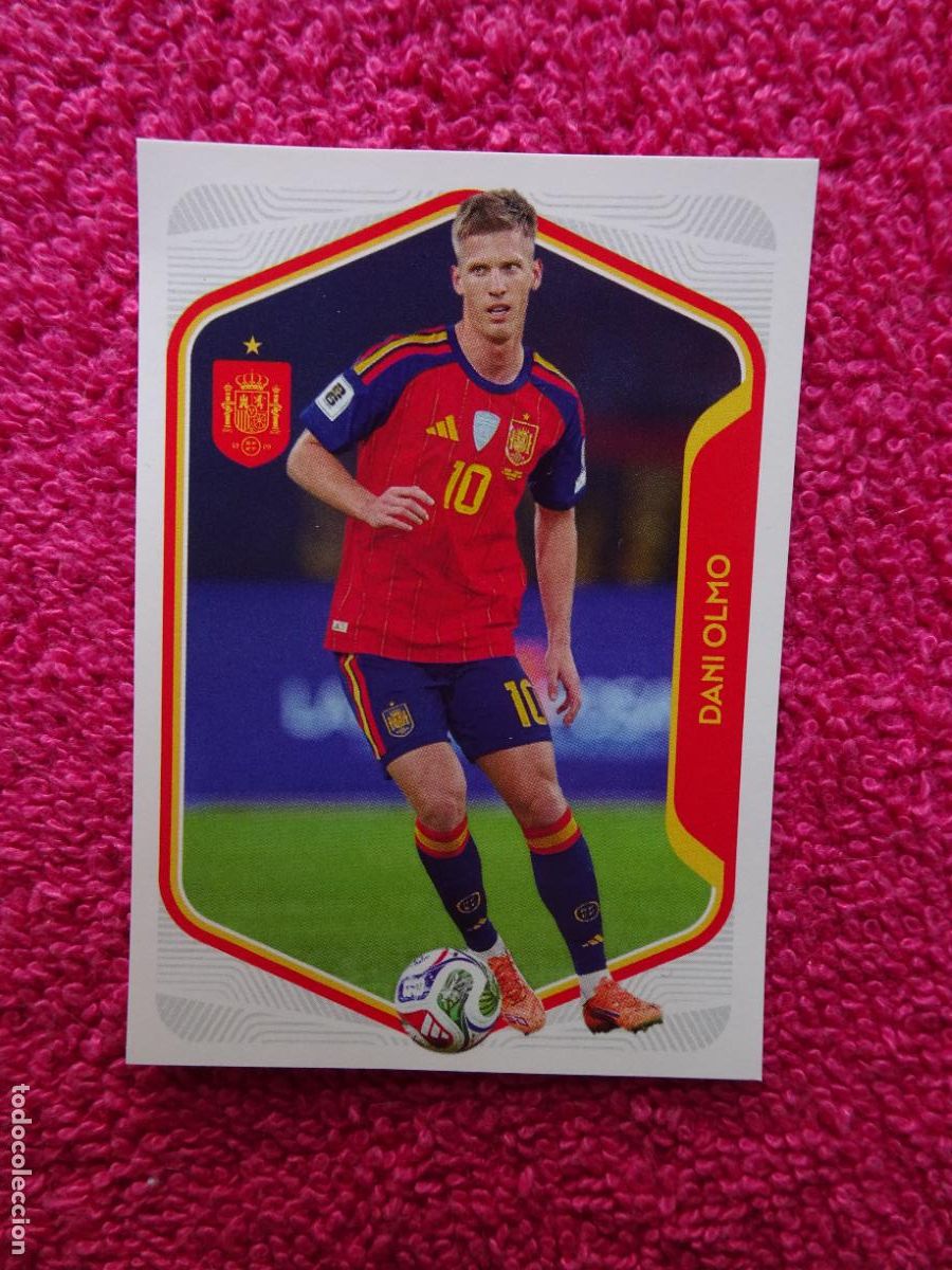 Coleccionismo cromos antiguos: espa&ntilde;a 2026 48 dani olmo selecci&oacute;n espa&ntilde;ola panini carrefour family