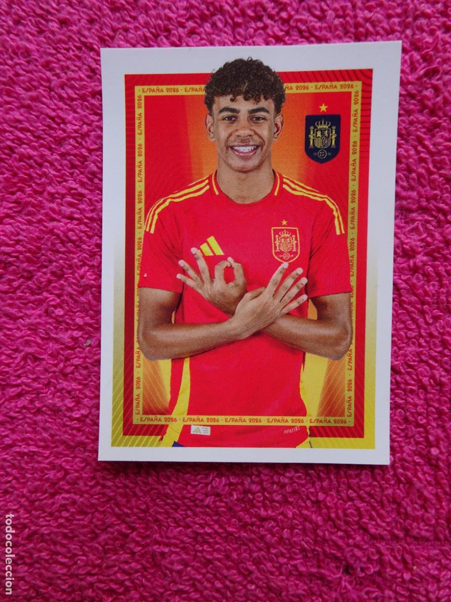 Coleccionismo cromos antiguos: espa&ntilde;a 2026 49 lamine yamal selecci&oacute;n espa&ntilde;ola panini carrefour family