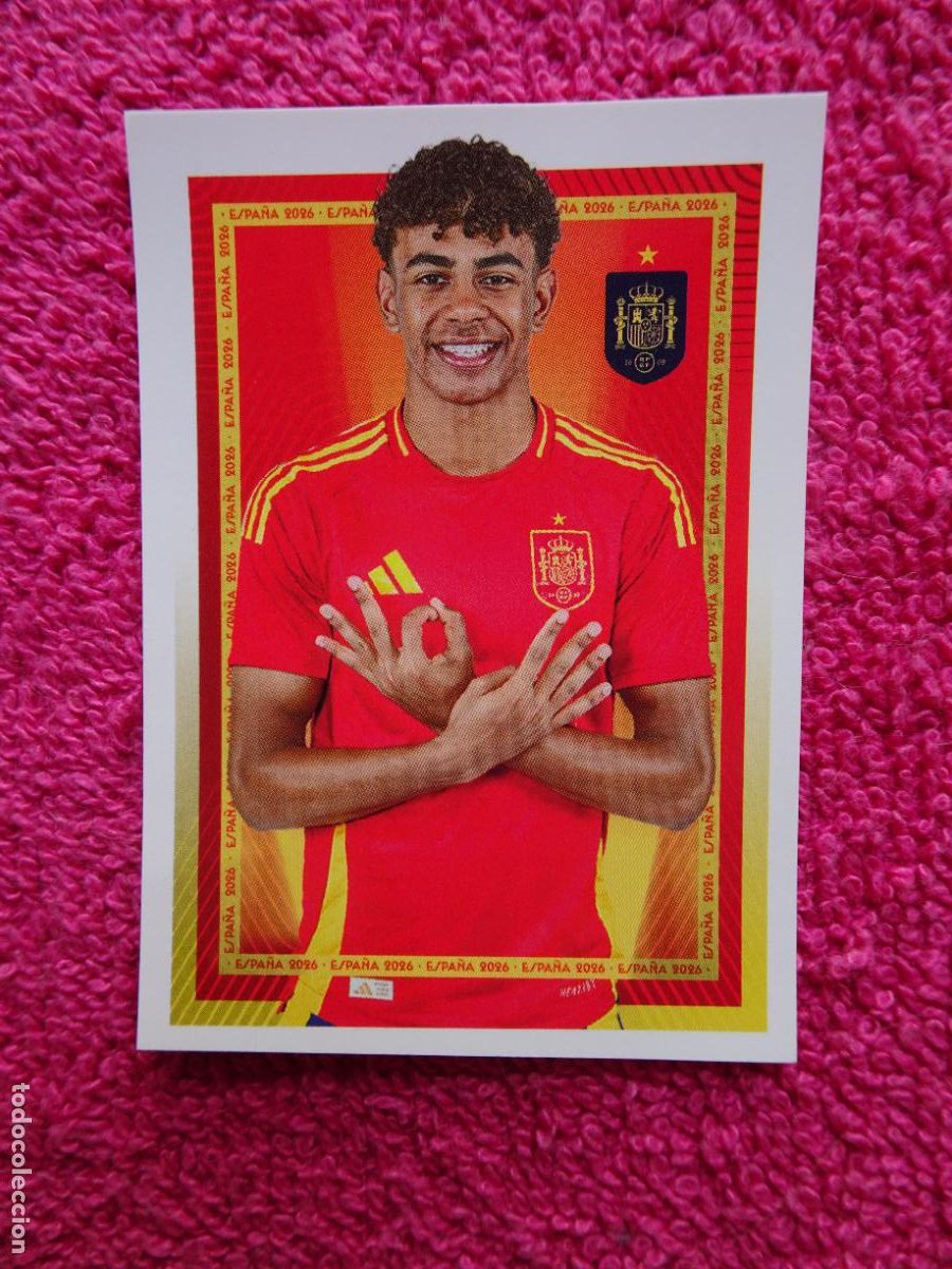 Coleccionismo cromos antiguos: espa&ntilde;a 2026 49 lamine yamal selecci&oacute;n espa&ntilde;ola panini carrefour family