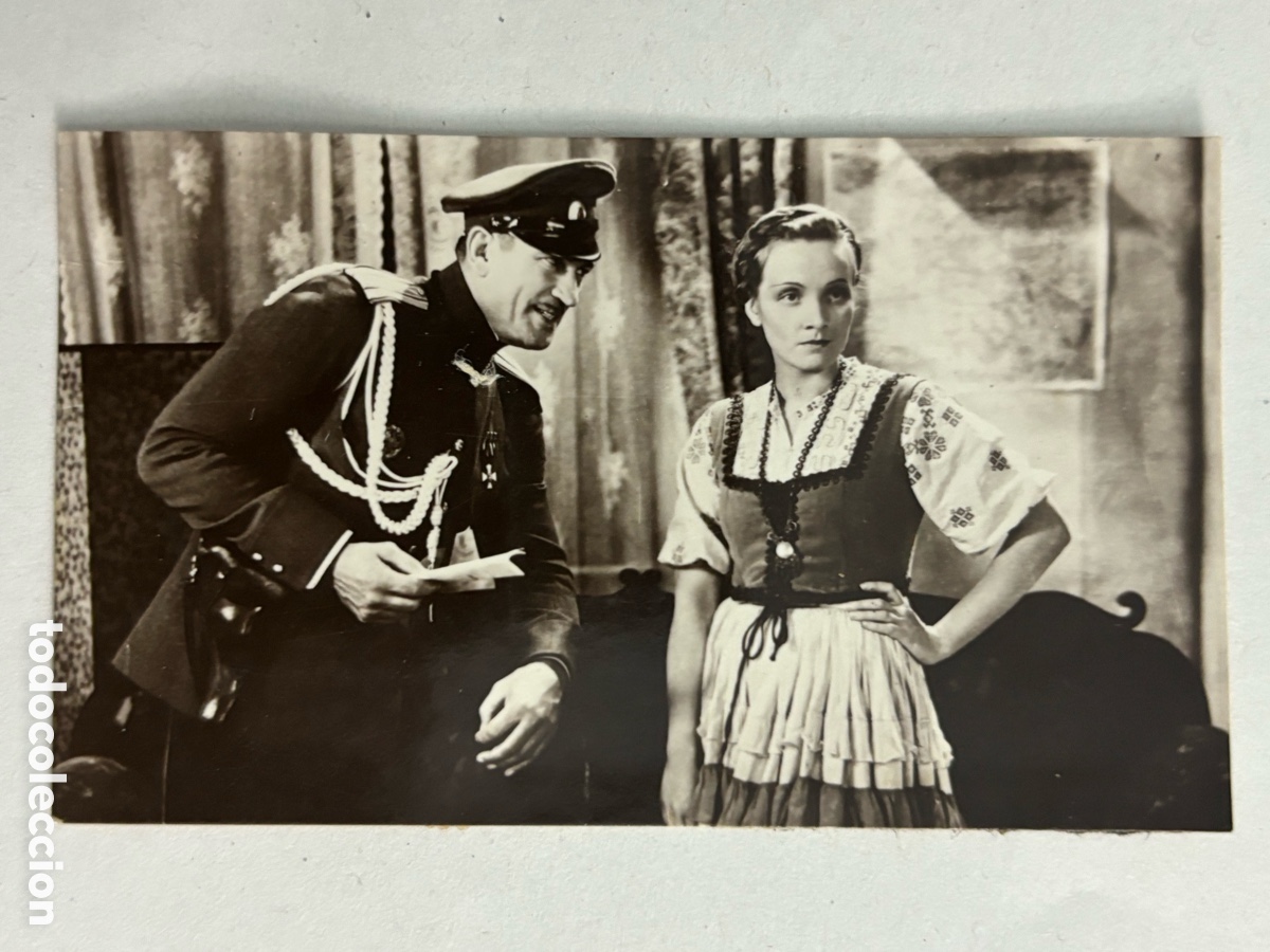 Coleccionismo cromos antiguos: Cromo &aacute;lbum las estrellas del cine y sus gestos Marlene Dietrich estrella 13 gesto 6