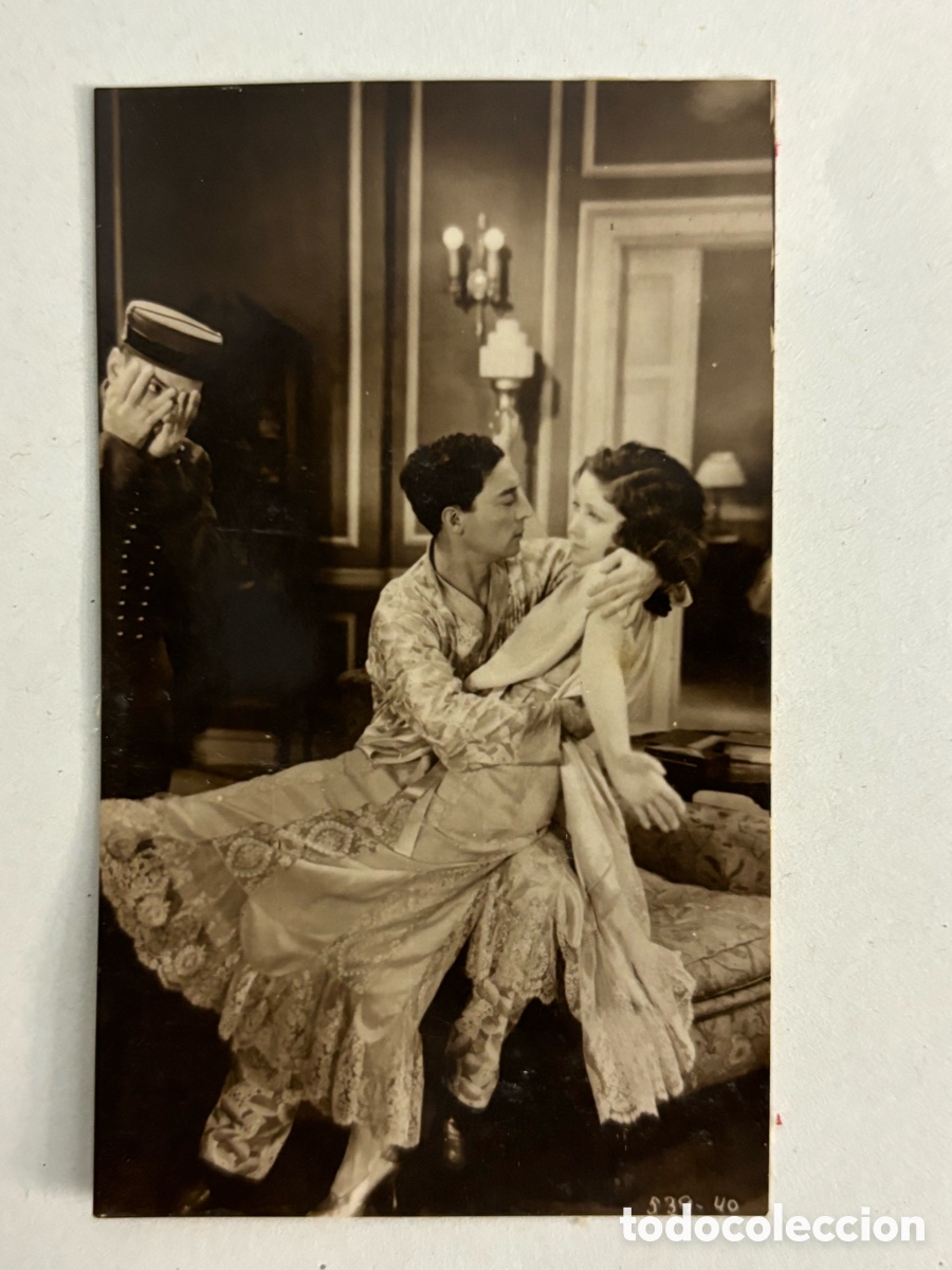 Coleccionismo cromos antiguos: Cromo &aacute;lbum las estrellas del cine y sus gestos Buster Keaton estrella 20 gesto 1
