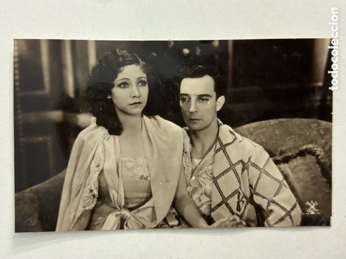 Coleccionismo cromos antiguos: Cromo &aacute;lbum las estrellas del cine y sus gestos Buster Keaton estrella 20 gesto 5