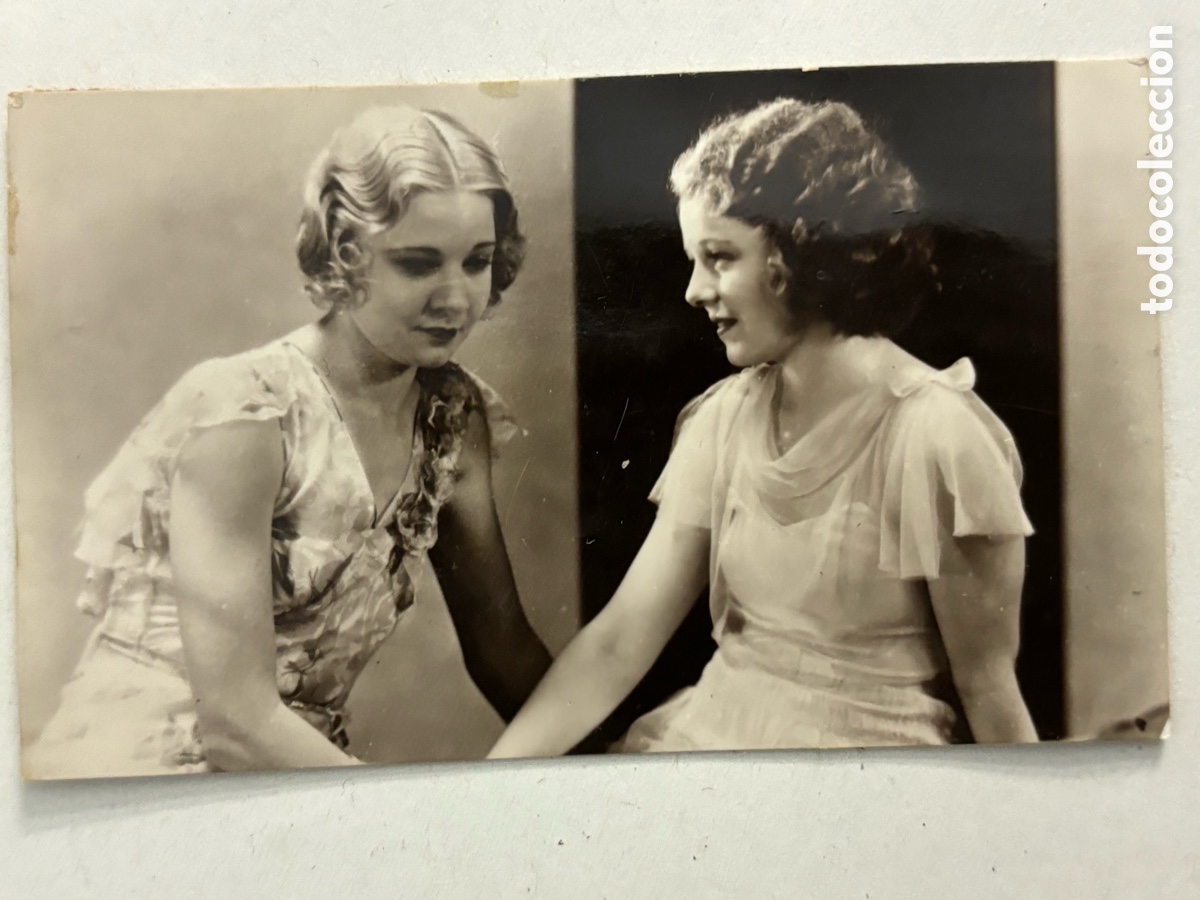 Coleccionismo cromos antiguos: Cromo &aacute;lbum las estrellas del cine y sus gestos Janet Gaynor estrella 9 gesto 2