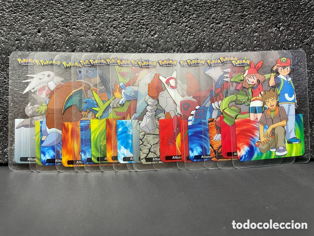 Coleccionismo cromos antiguos: Pok&eacute;mon Advanced Lamincards