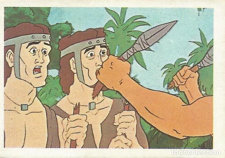 Coleccionismo cromos antiguos: Cromo Tarzan - N&uacute;mero 244 - Panrico - Serie animada de Filmation Associates - Editorial Fher - 1979