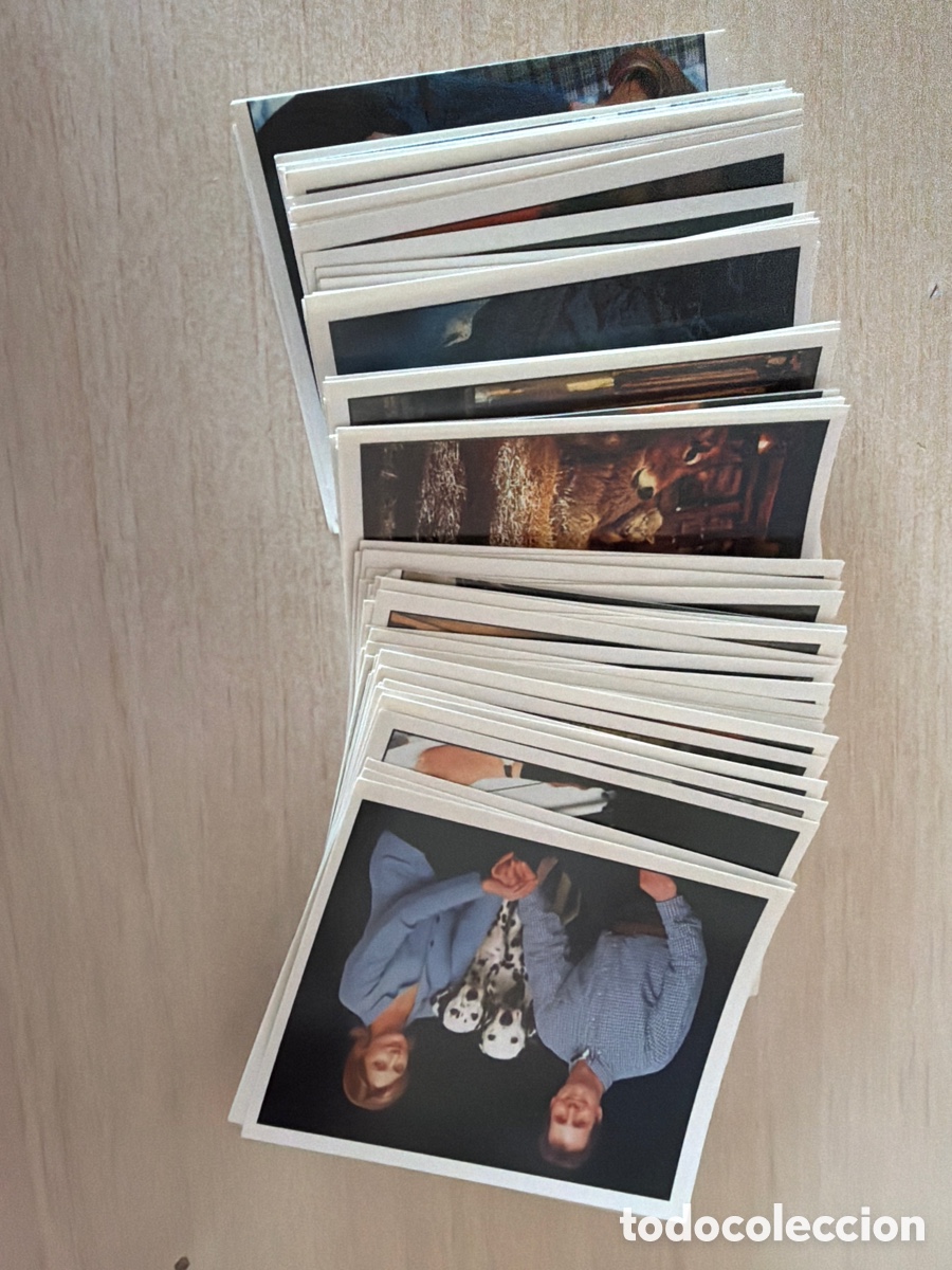 Coleccionismo cromos antiguos: Lote de 91 cromos nuevos y diferentes, de la colecci&oacute;n 101 dalmatas.