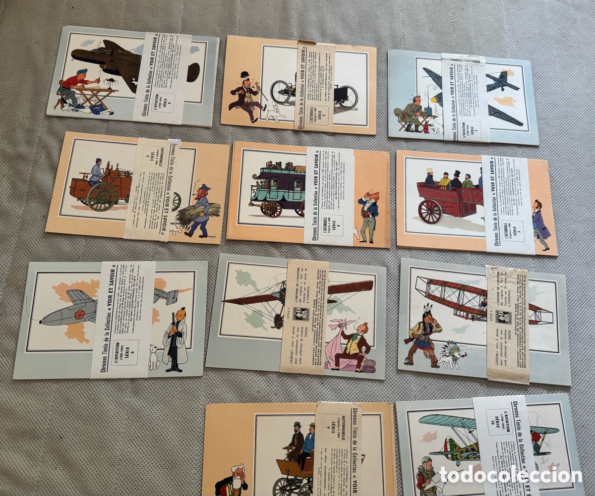 Coleccionismo cromos antiguos: 82 cromos Voir et Savoir 1955