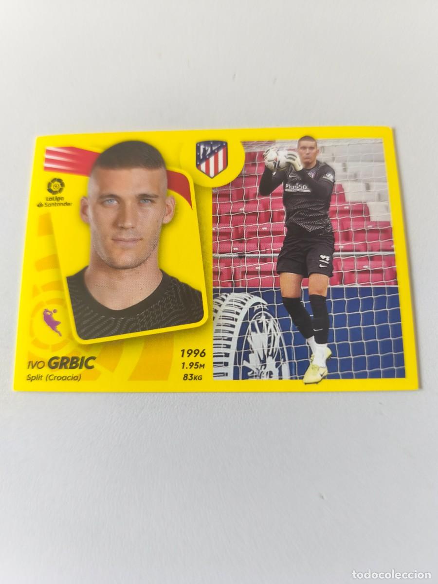 Coleccionismo cromos antiguos: LIGA ESTE PANINI 2021 2022 21 22 IVO GRBIC ATLETICO DE MADRID 6 TPBCA