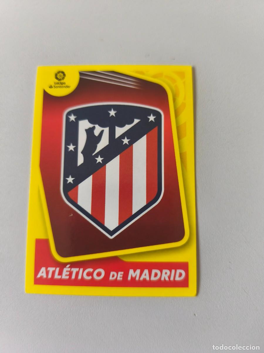 Coleccionismo cromos antiguos: LIGA ESTE PANINI 2021 2022 21 22 ESCUDO ATLETICO DE MADRID 1 TPBCA