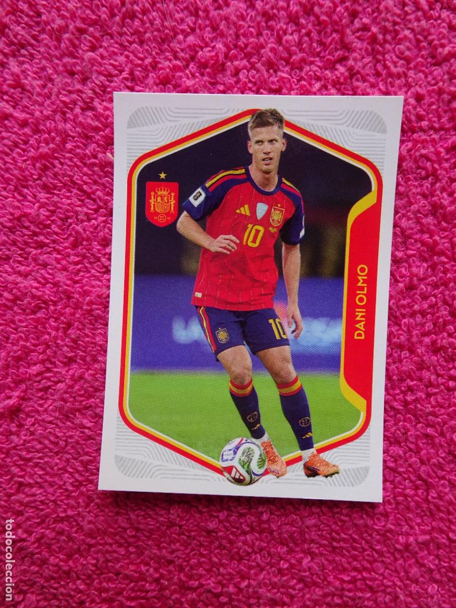 Coleccionismo cromos antiguos: espa&ntilde;a 2026 48 dani olmo selecci&oacute;n espa&ntilde;ola panini carrefour family