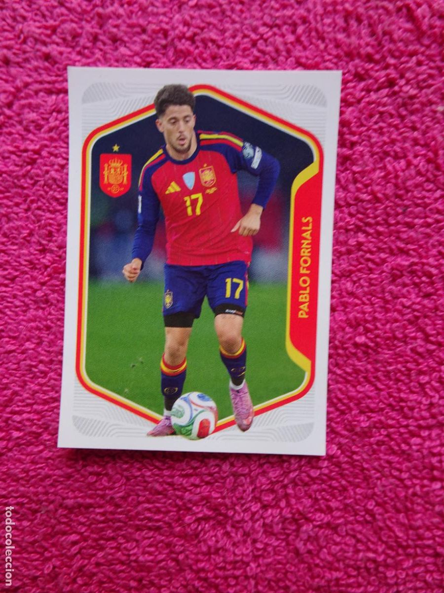 Coleccionismo cromos antiguos: espa&ntilde;a 2026 45 pablo fornals selecci&oacute;n espa&ntilde;ola panini carrefour family