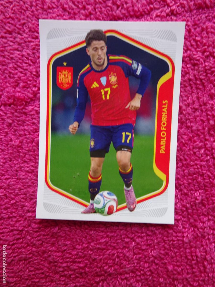 Coleccionismo cromos antiguos: espa&ntilde;a 2026 45 pablo fornals selecci&oacute;n espa&ntilde;ola panini carrefour family