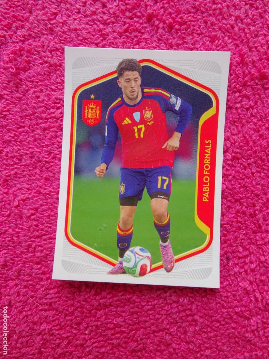 Coleccionismo cromos antiguos: espa&ntilde;a 2026 45 pablo fornals selecci&oacute;n espa&ntilde;ola panini carrefour family