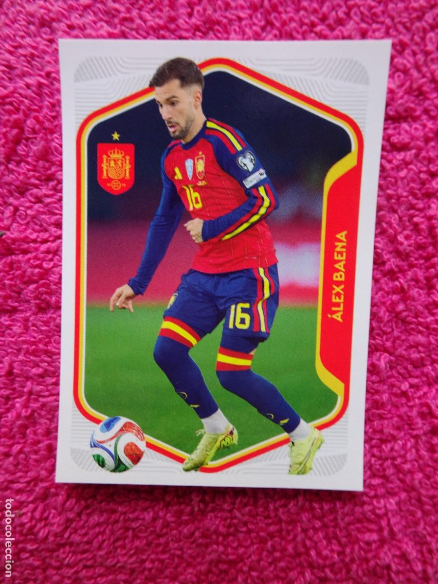 Coleccionismo cromos antiguos: espa&ntilde;a 2026 44 alex baena selecci&oacute;n espa&ntilde;ola panini carrefour family