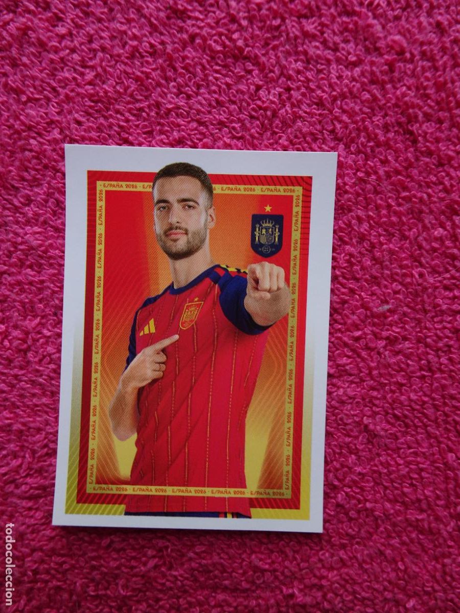 Coleccionismo cromos antiguos: espa&ntilde;a 2026 41 mikel merino selecci&oacute;n espa&ntilde;ola panini carrefour family