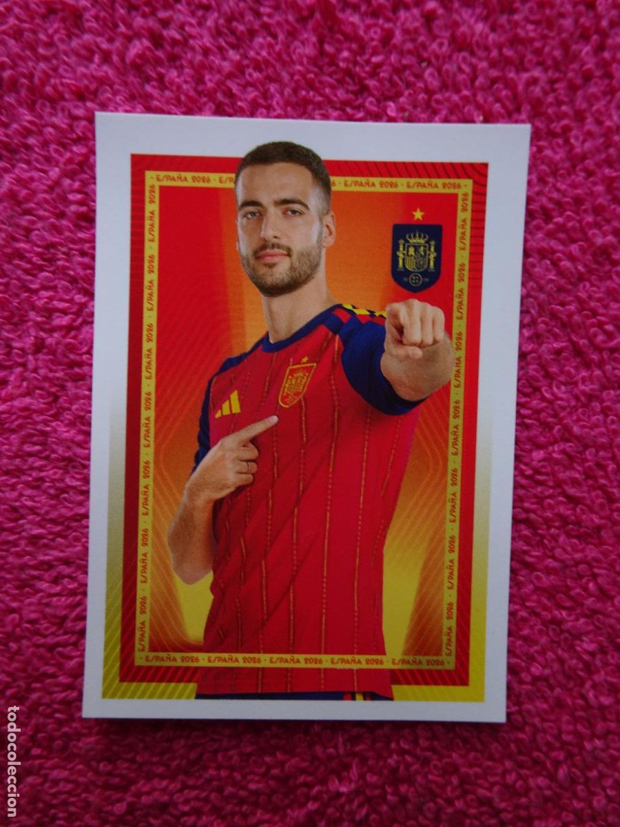 Coleccionismo cromos antiguos: espa&ntilde;a 2026 41 mikel merino selecci&oacute;n espa&ntilde;ola panini carrefour family