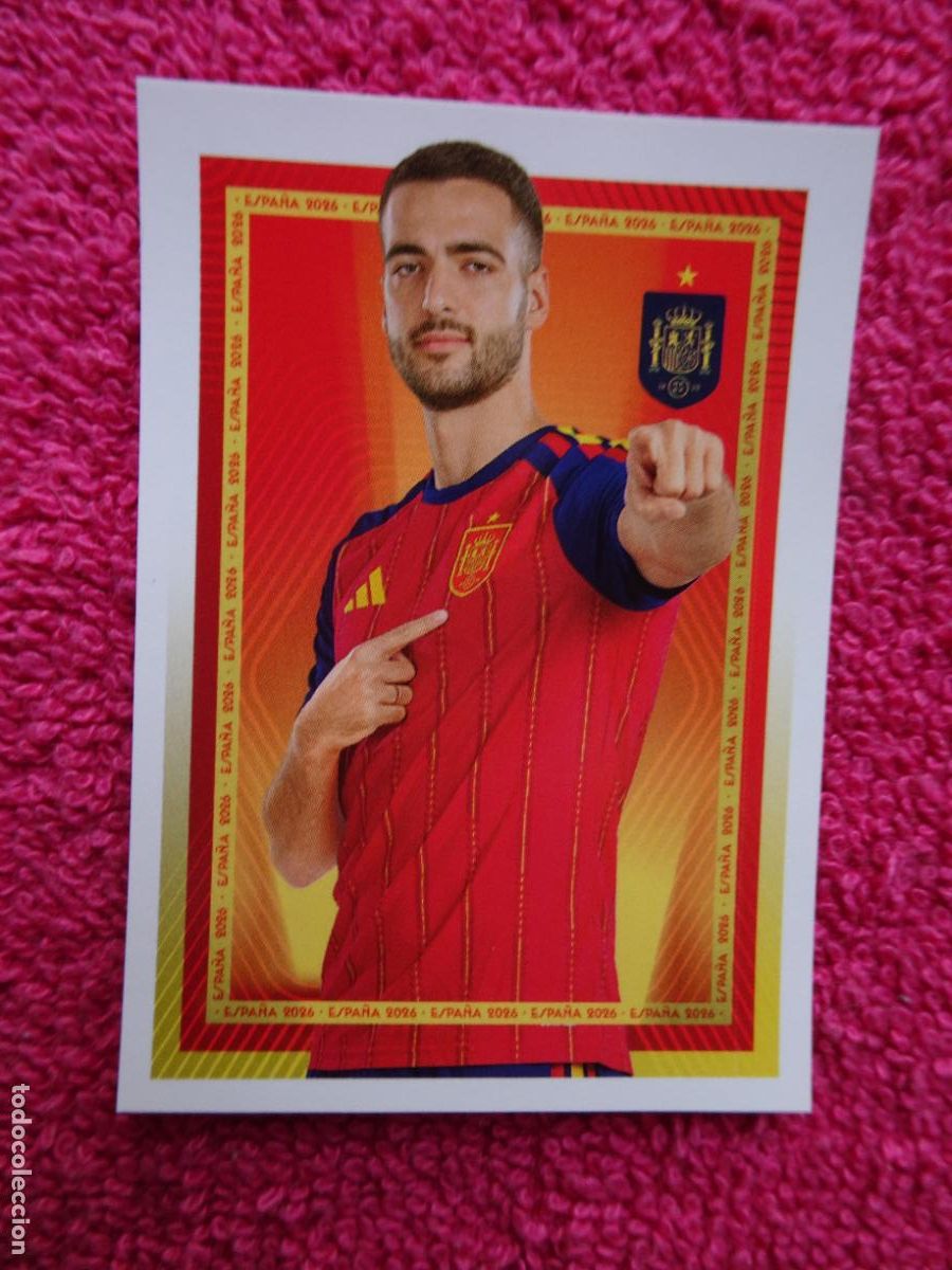 Coleccionismo cromos antiguos: espa&ntilde;a 2026 41 mikel merino selecci&oacute;n espa&ntilde;ola panini carrefour family