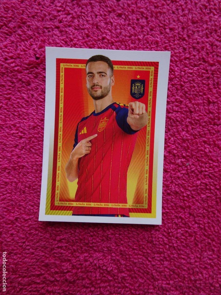 Coleccionismo cromos antiguos: espa&ntilde;a 2026 41 mikel merino selecci&oacute;n espa&ntilde;ola panini carrefour family