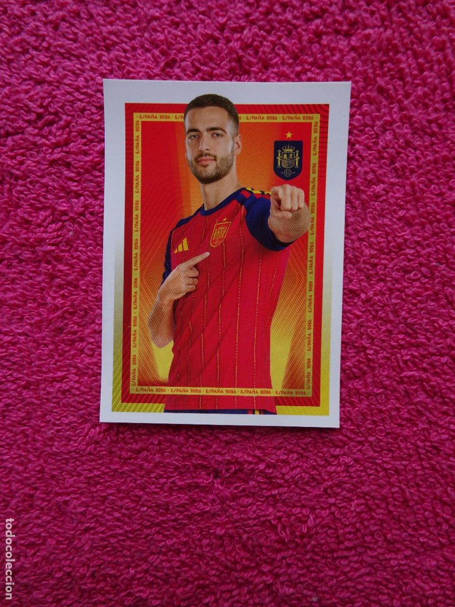 Coleccionismo cromos antiguos: espa&ntilde;a 2026 41 mikel merino selecci&oacute;n espa&ntilde;ola panini carrefour family