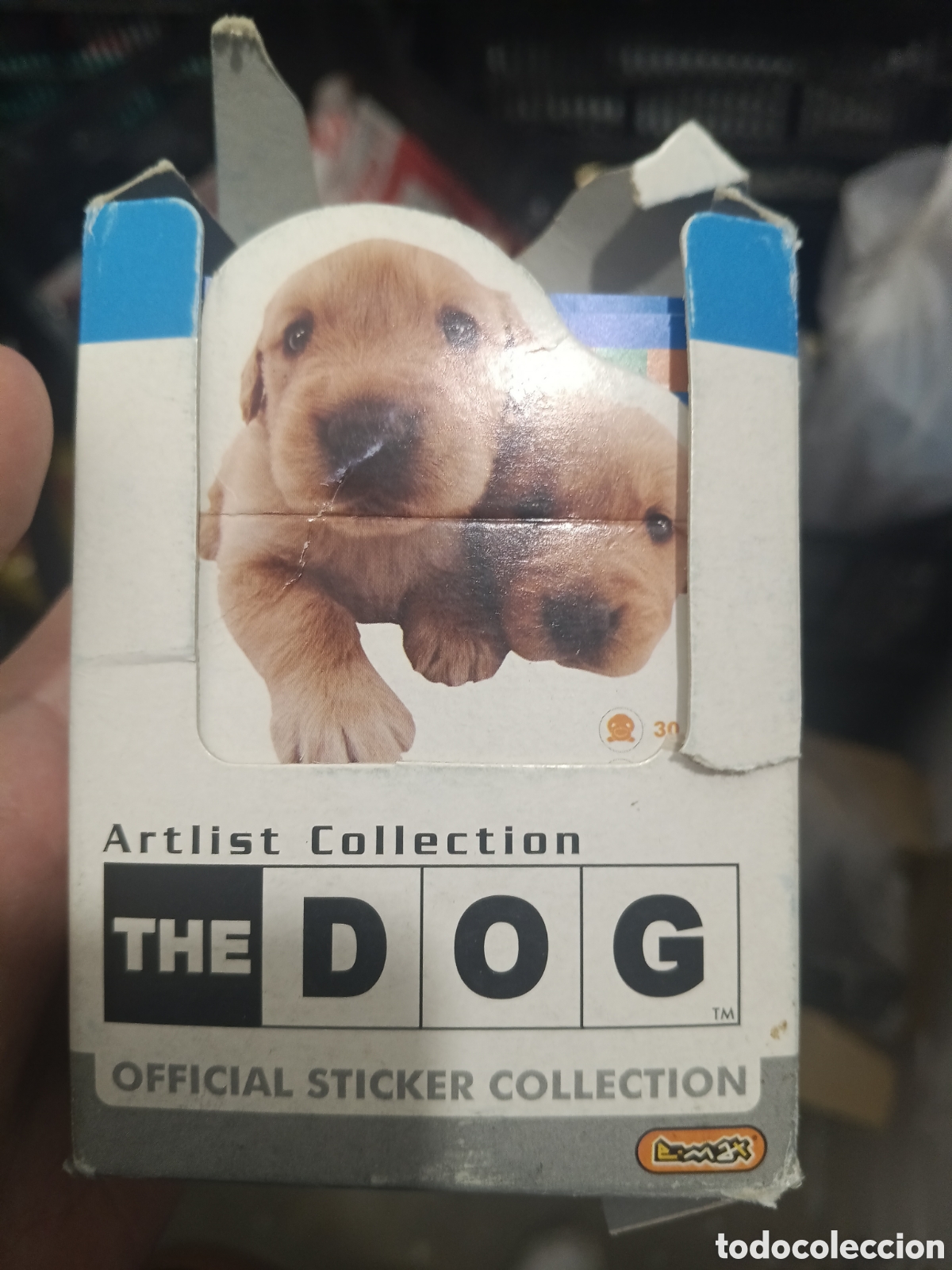 Coleccionismo cromos antiguos: CAJA CON 50 SOBRES SIN ABRIR THE DOG E-MAX