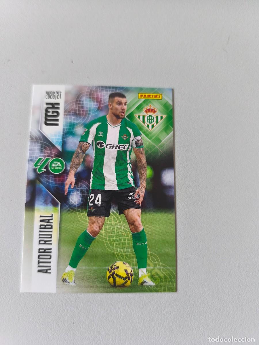 Coleccionismo cromos antiguos: MGK 2026 2027 26 27 PANINI AITOR RIUIBAL BETIS 94 H4