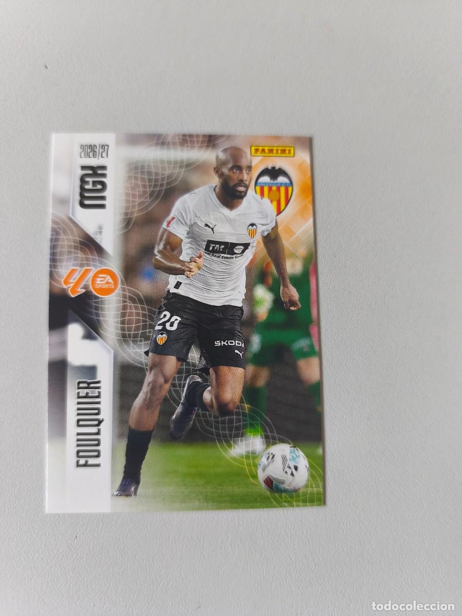 Coleccionismo cromos antiguos: MGK 2026 2027 26 27 PANINI FOULQUIER VALENCIA 346 H4
