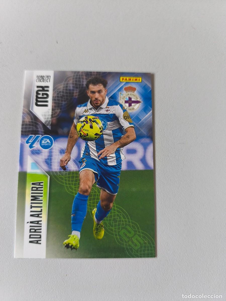Coleccionismo cromos antiguos: MGK 2026 2027 26 27 PANINI ADRI&Aacute; ALTIMIRA DEPORTIVO DE LA CORU&Ntilde;A 130 H4