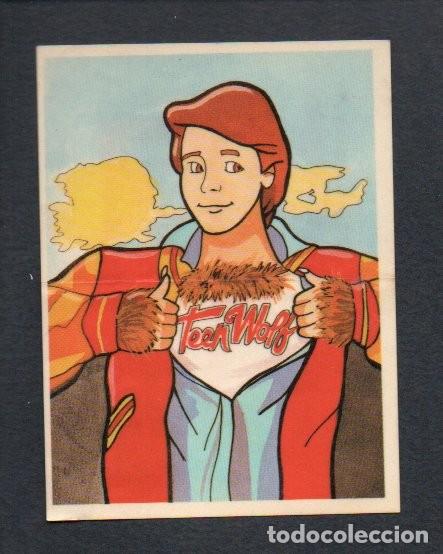 Coleccionismo cromos antiguos: CROMO ADHESIVO TEEN WOLF - PANRICO, KUSNER LOCKE. HOMBRE LOBO. SIN PEGAR.