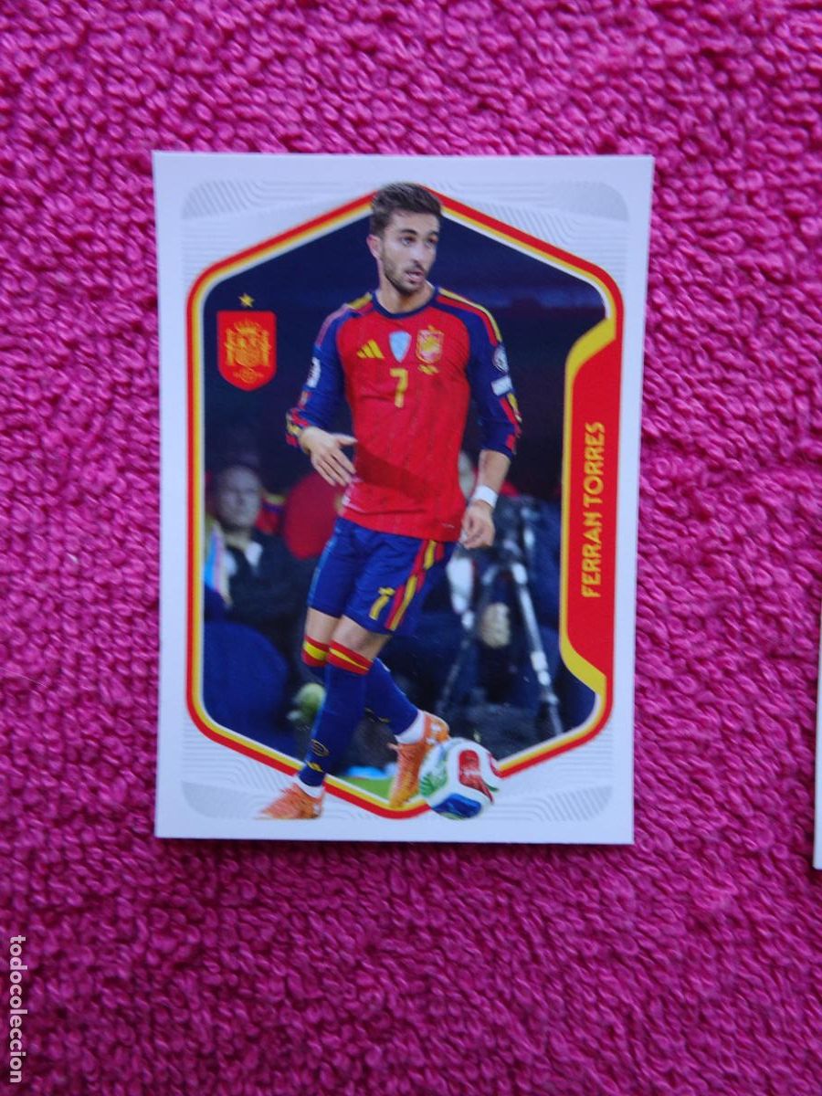 Sammeln alte Sammelbilder: espa&ntilde;a 2026 54 ferran torres selecci&oacute;n espa&ntilde;ola panini carrefour family