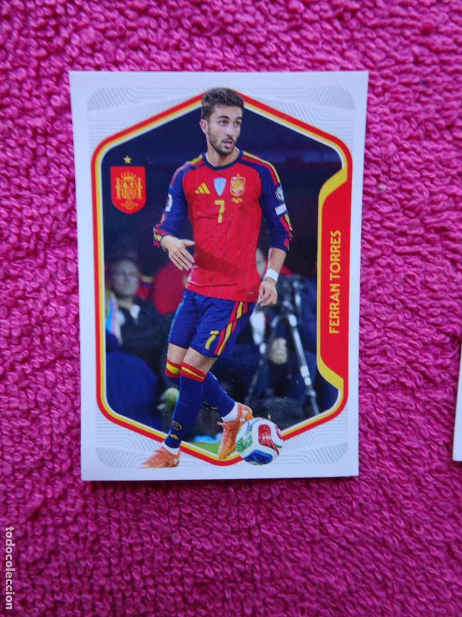 Sammeln alte Sammelbilder: espa&ntilde;a 2026 54 ferran torres selecci&oacute;n espa&ntilde;ola panini carrefour family