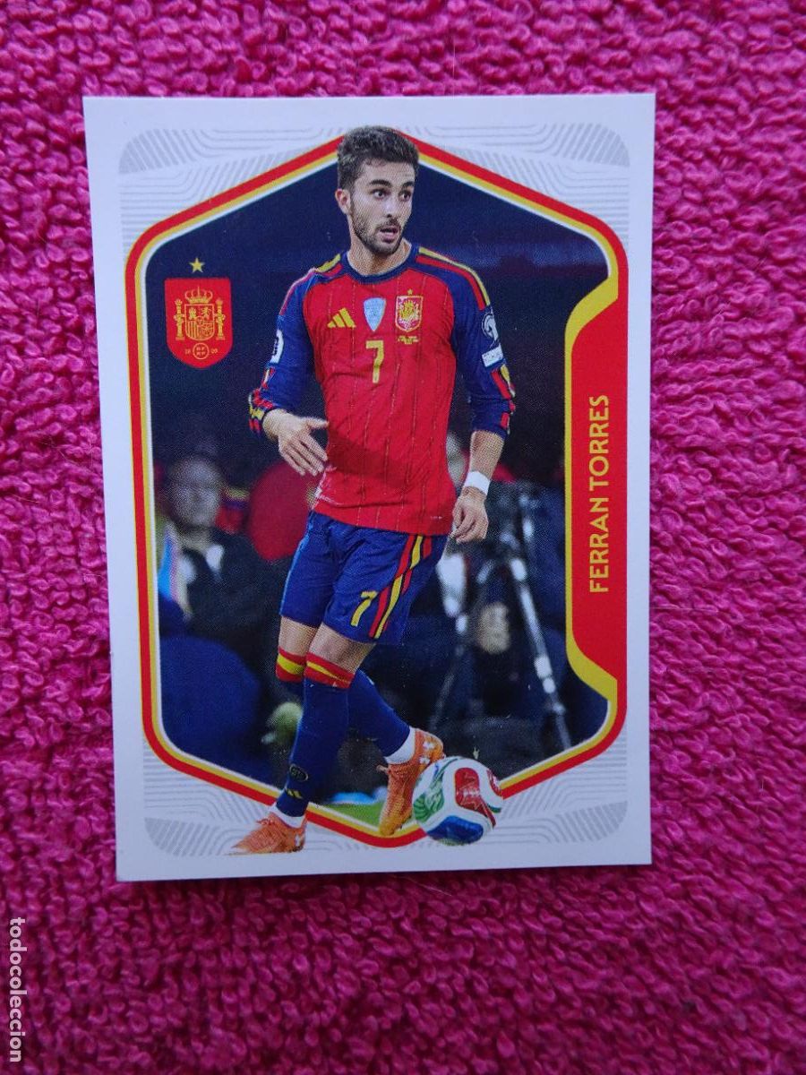 Coleccionismo cromos antiguos: espa&ntilde;a 2026 54 ferran torres selecci&oacute;n espa&ntilde;ola panini carrefour family