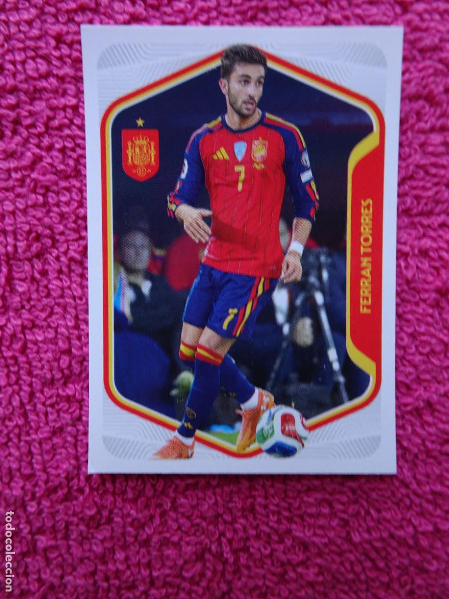 Coleccionismo cromos antiguos: espa&ntilde;a 2026 54 ferran torres selecci&oacute;n espa&ntilde;ola panini carrefour family