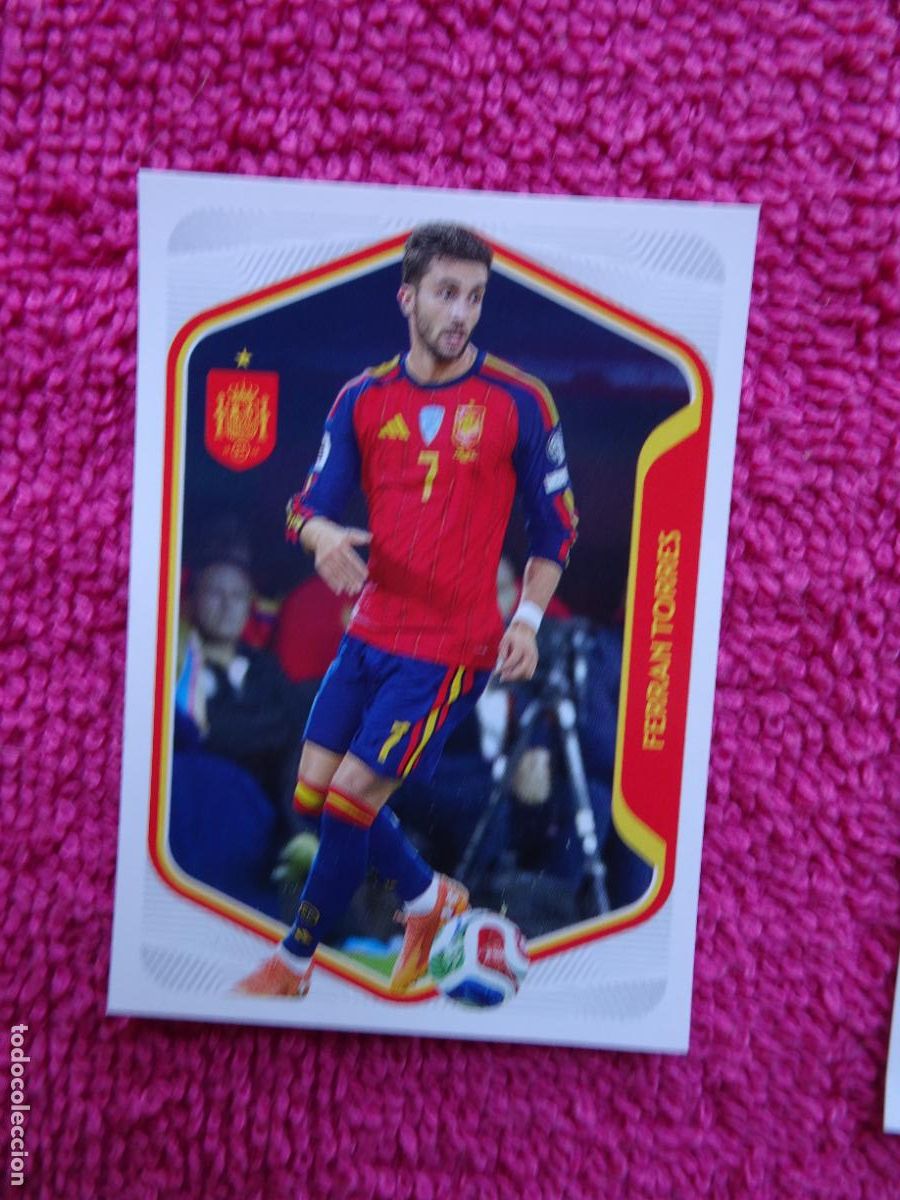 Coleccionismo cromos antiguos: espa&ntilde;a 2026 54 ferran torres selecci&oacute;n espa&ntilde;ola panini carrefour family