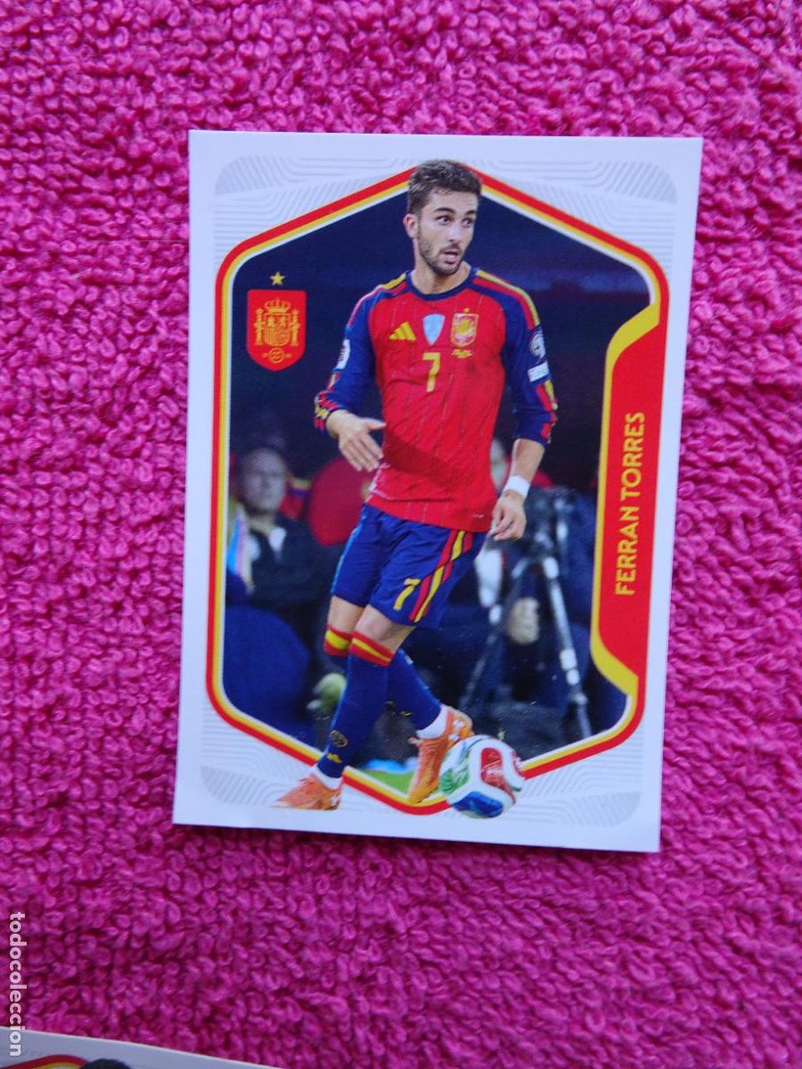 Coleccionismo cromos antiguos: espa&ntilde;a 2026 54 ferran torres selecci&oacute;n espa&ntilde;ola panini carrefour family