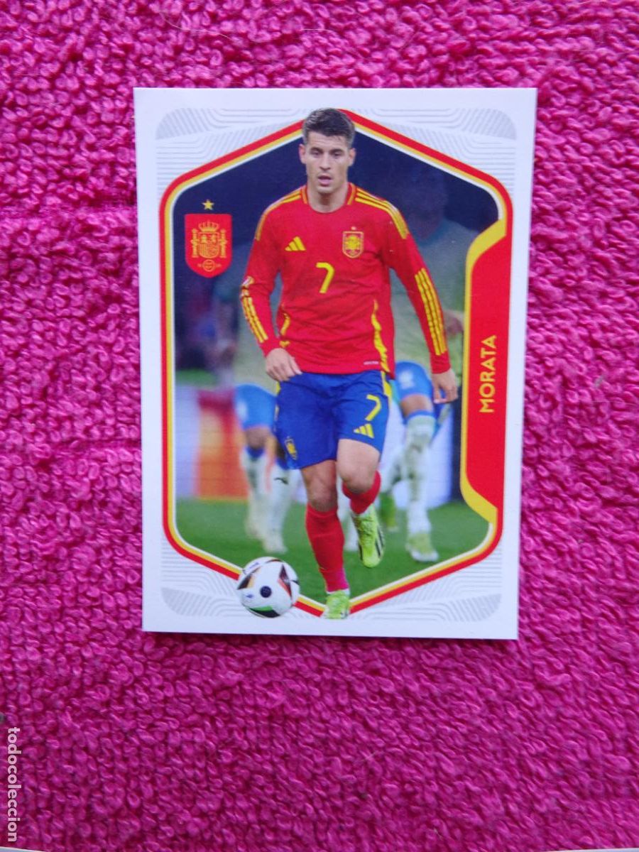 Coleccionismo cromos antiguos: espa&ntilde;a 2026 55 morata selecci&oacute;n espa&ntilde;ola panini carrefour family
