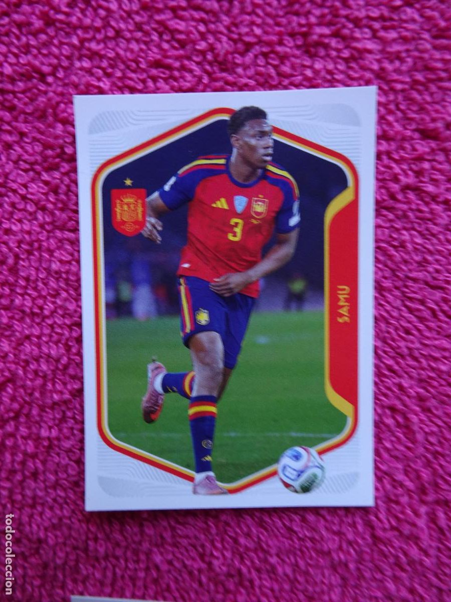 Collectable Antique Stickers: espa&ntilde;a 2026 57 samu selecci&oacute;n espa&ntilde;ola panini carrefour family