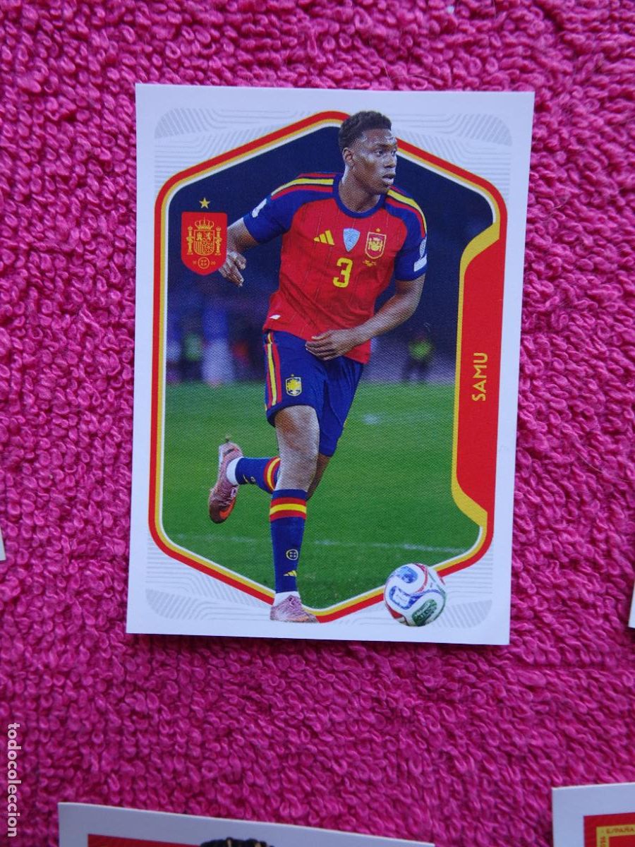 Collectable Antique Stickers: espa&ntilde;a 2026 57 samu selecci&oacute;n espa&ntilde;ola panini carrefour family
