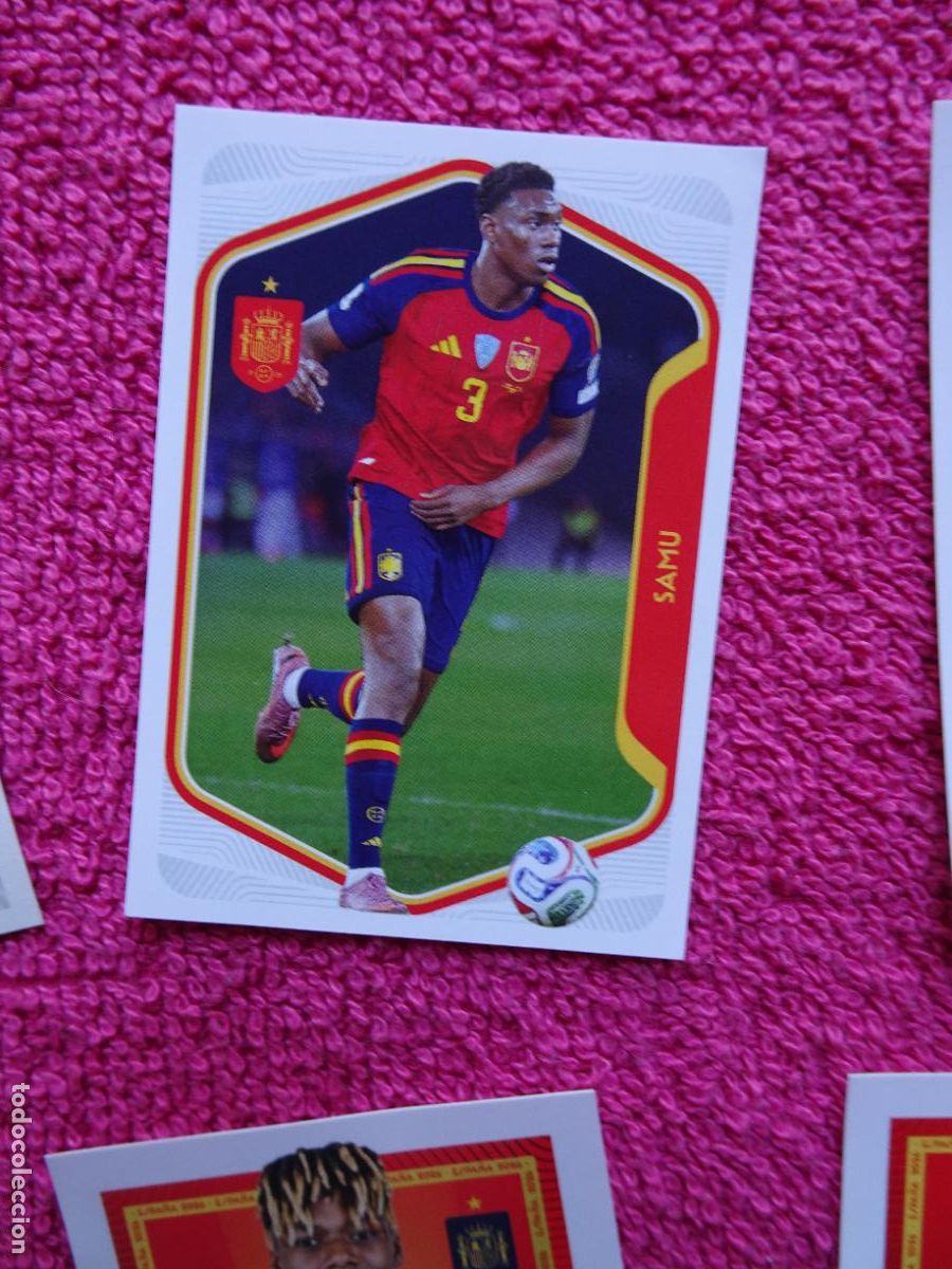 Collectable Antique Stickers: espa&ntilde;a 2026 57 samu selecci&oacute;n espa&ntilde;ola panini carrefour family