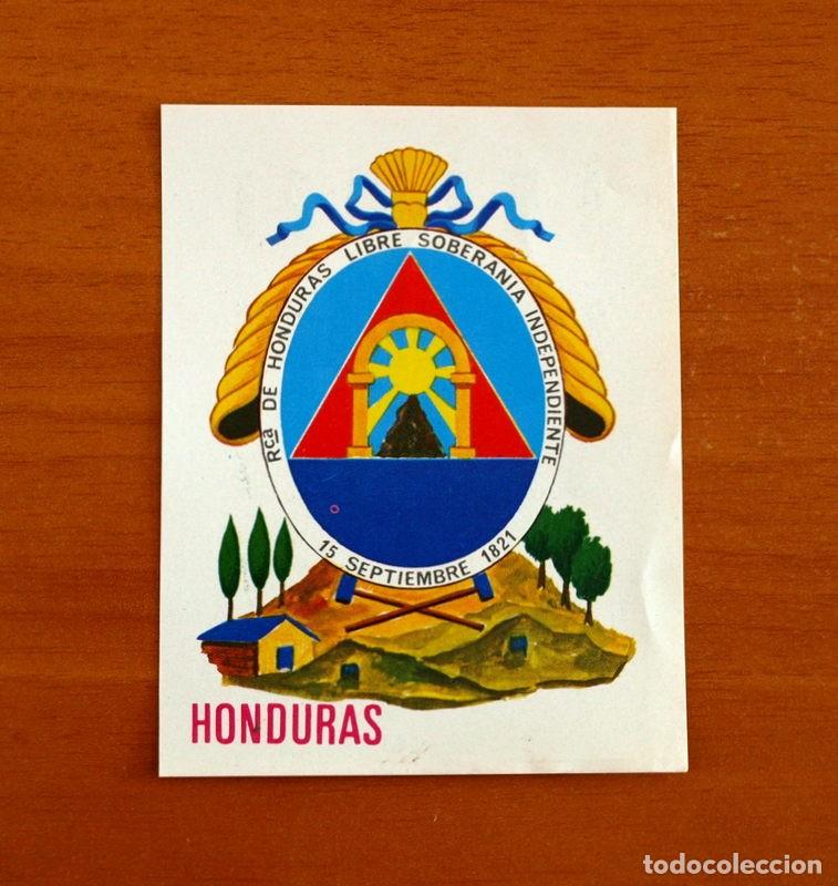 Collectable Antique Stickers: Am&eacute;rica y sus Habitantes - Honduras N&ordm; 170 - Editorial Maga A&ntilde;o 1968 - Cromo Nunca Pegado
